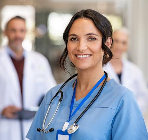 Nurse at Transplant Center